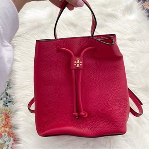 Tory Burch Georgia Backpack in Liberty Red